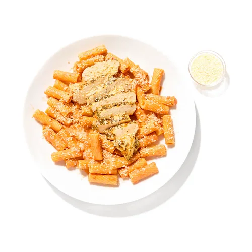 Rigatoni alla Vodka & Grilled Chicken