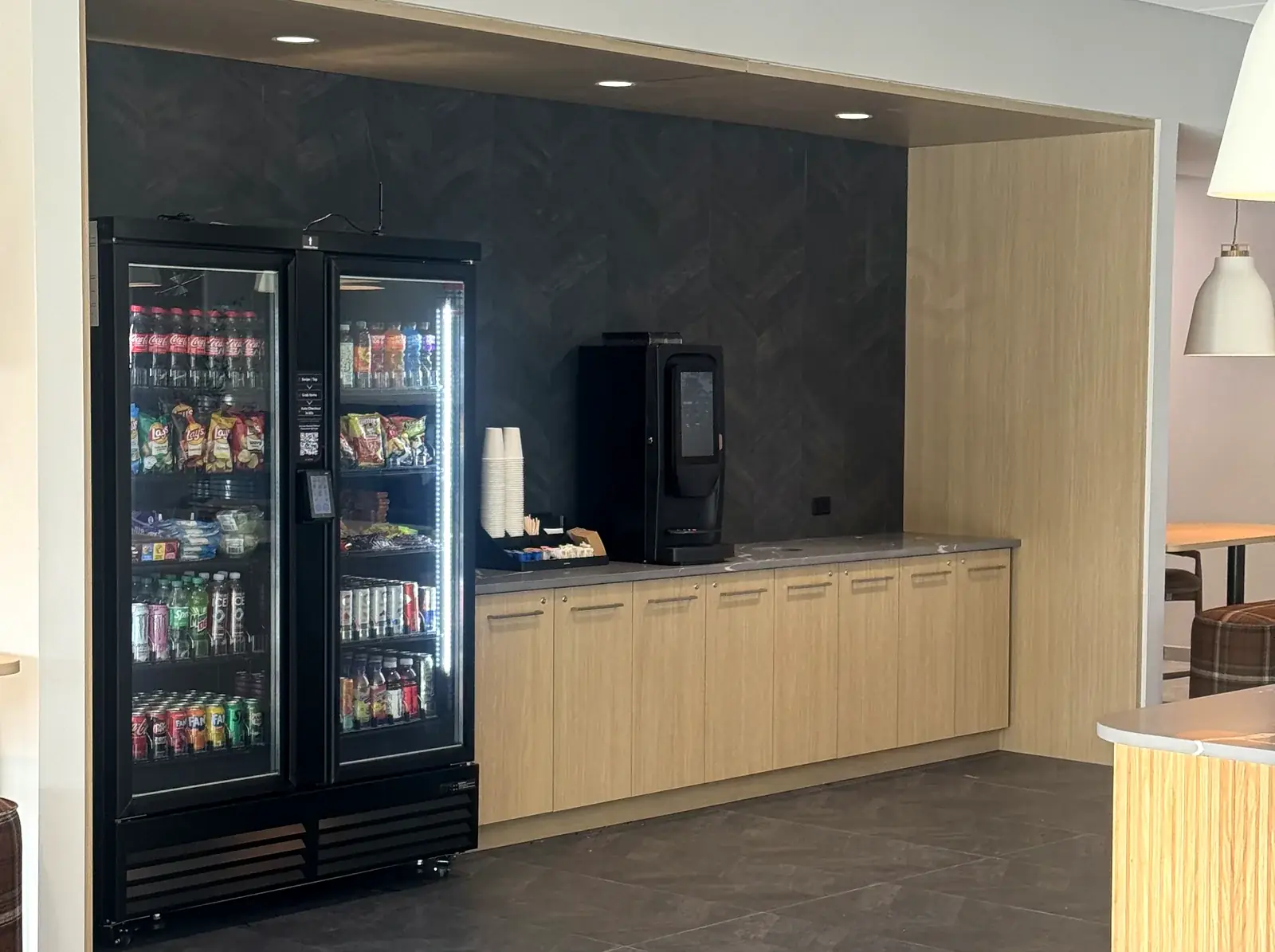 VendGO micro market for Stockbridge workplaces