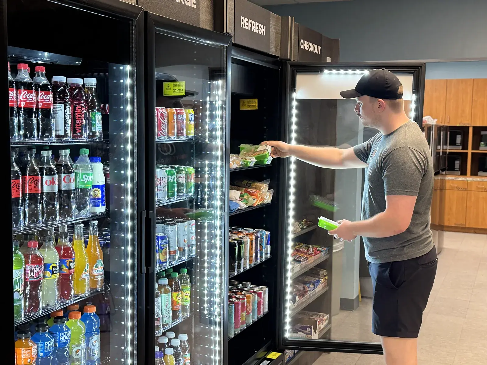 VendGO micro market for Fayetteville workplaces