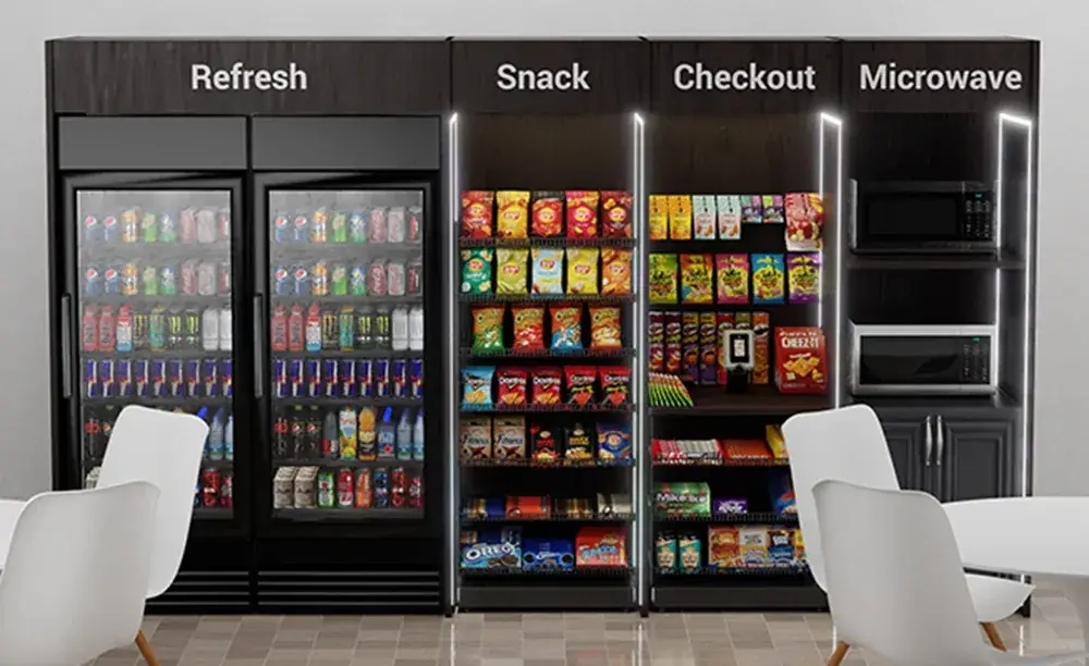 VendGO micro market for Hapeville workplaces