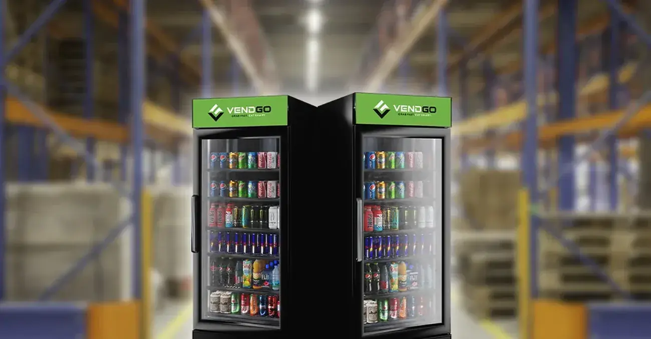 VendGO branded smart coolers