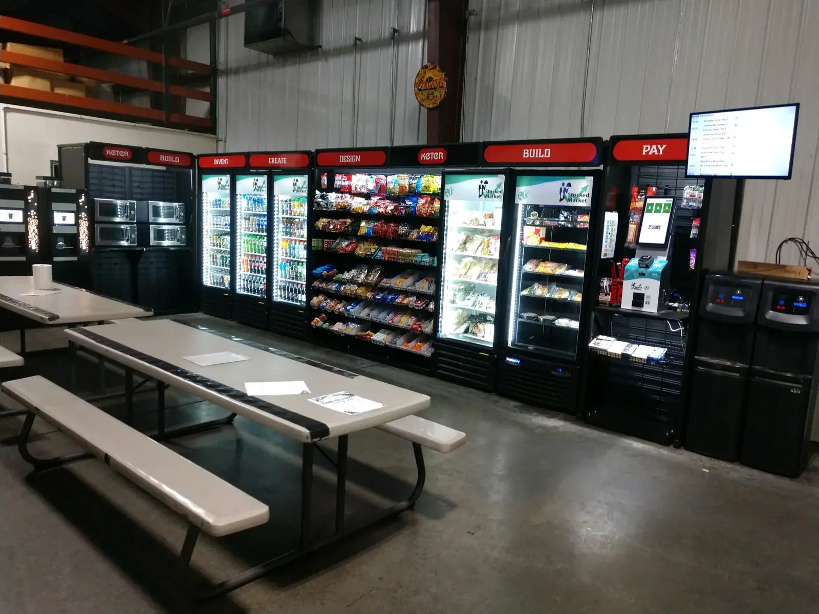 VendGO micro market for Doraville workplaces