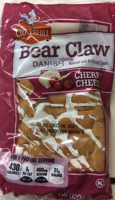 Cloverhill Bear Claw Danish