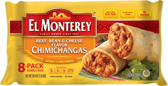 El Monterey XXL Beef & Beans Burrito