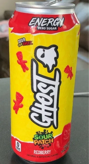 Ghost Energy Sour Patch Kids Redberry