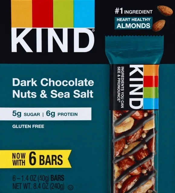 Kind Dark Chocolate Nuts & Sea Salt