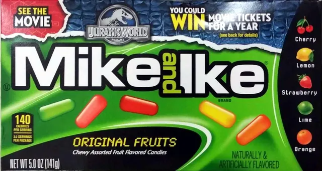 Mike and Ike Original Fruits
