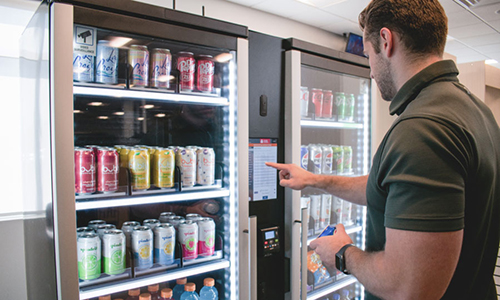 Personalized micro market vending kiosk services in Atlanta workplace